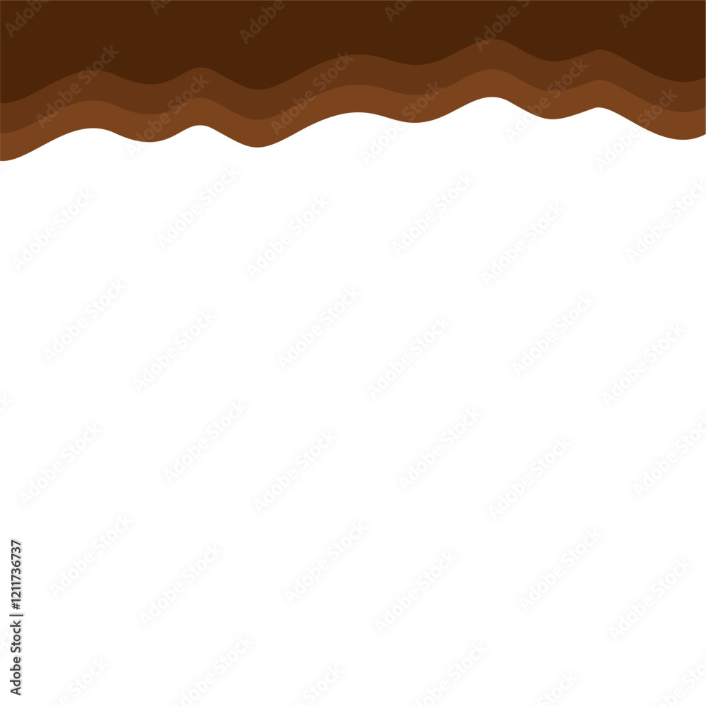 Abstract Brown Top Page Border Abstract Brown Top Page Border