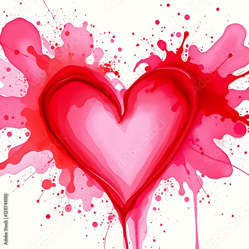 valentine background with hearts