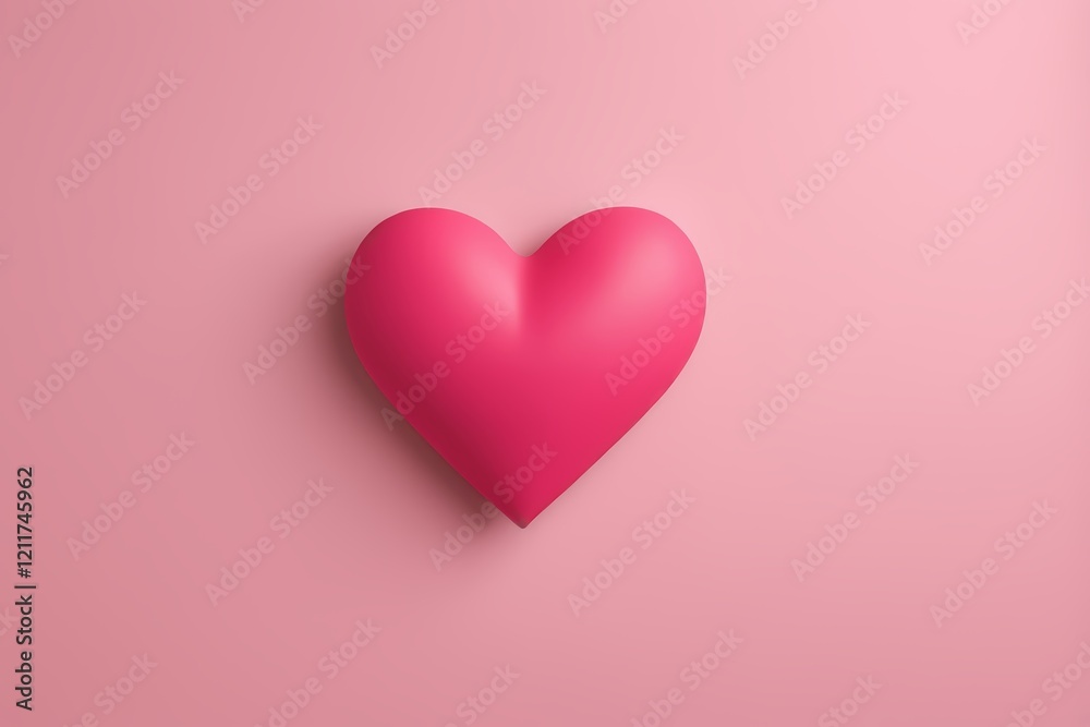 a close up of a pink heart on a pink background
