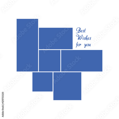 Free Download Photo collage frame vector. mood board or photo collage template set. photo frame collage. wall gallery layout. vector frame for picture, presentation - GFXLoad