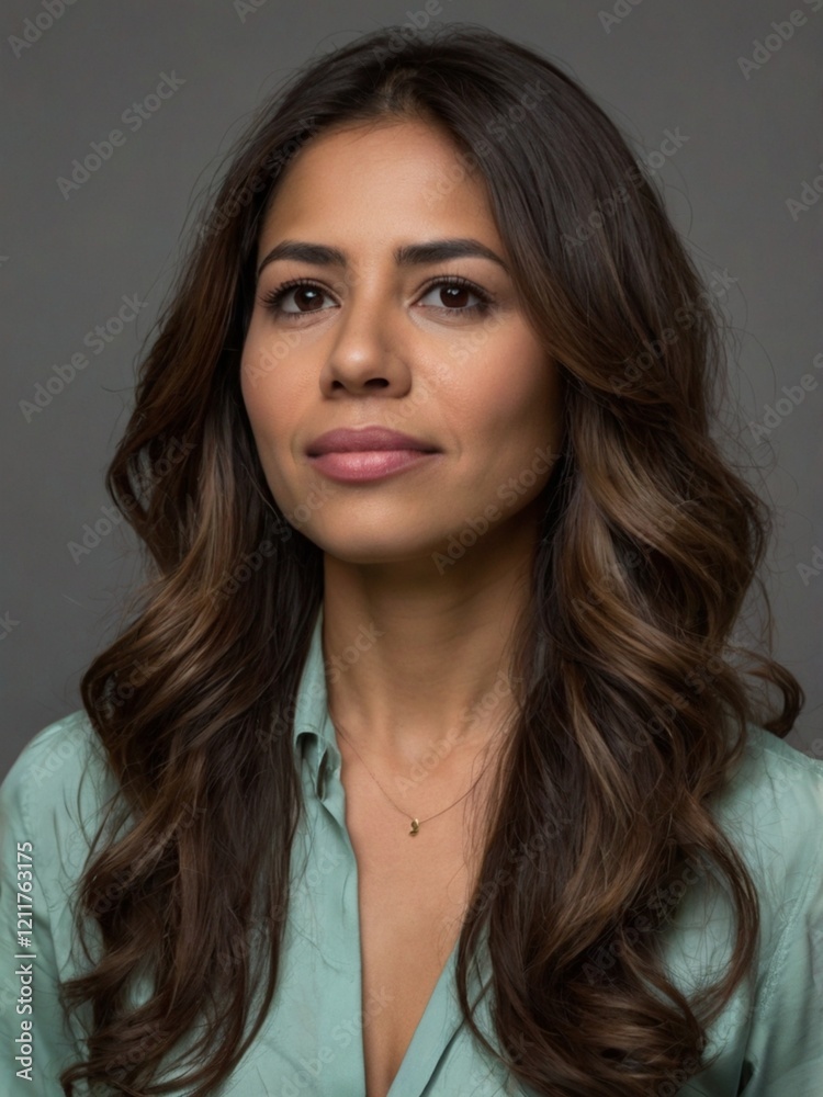 a close-up picture of a middle-aged woman
a close-up picture of a middle-aged woman