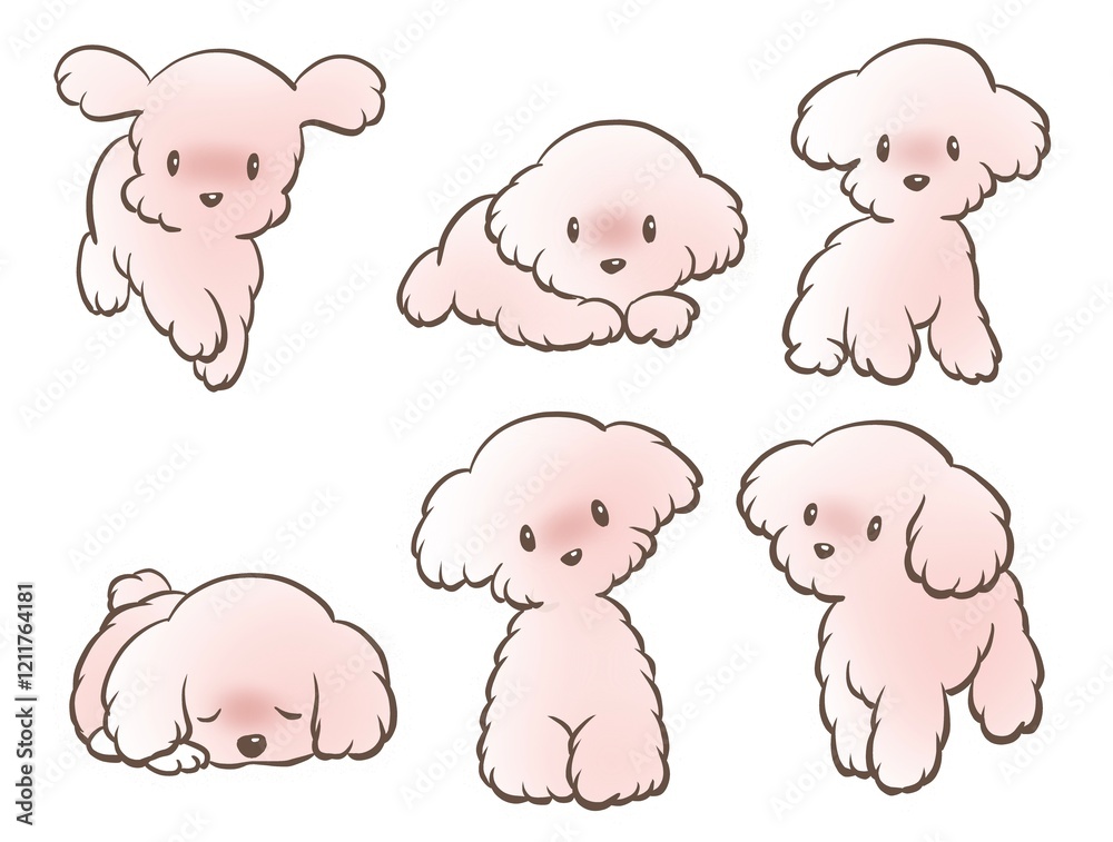 set of dog set of dog