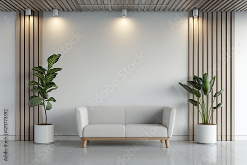 Ultra Quality Image of Office Common Area Wall Background photo