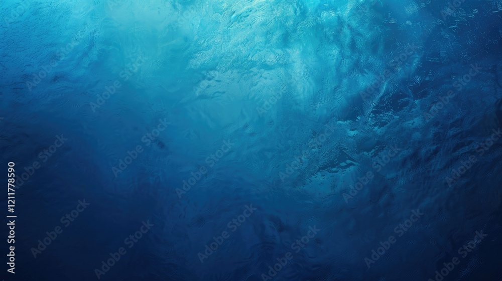 A serene underwater scene showcasing the deep blue hues of ocean water. A serene underwater scene showcasing the deep blue hues of ocean water.