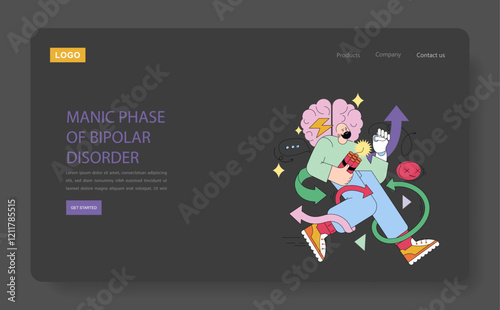 World Bipolar Day. Flat Vector Illustration