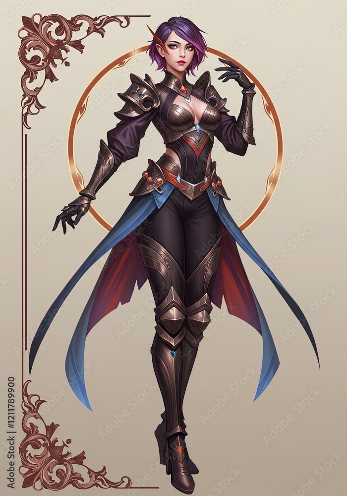 AI-Generated Epic Fantasy Gaming Collectible Cards: Heroic RPG Character Portraits for Digital and Trading Card Games AI-Generated Epic Fantasy Gaming Collectible Cards: Heroic RPG Character Portraits for Digital and Trading Card Games