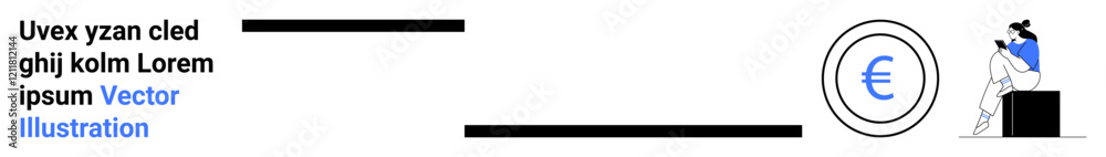 Business professional working on computer with Euro symbol. Ideal for finance, banking, investment, economic growth, digital solutions, financial planning, and global markets. Landing page Business professional working on computer with Euro symbol. Ideal for finance, banking, investment, economic growth, digital solutions, financial planning, and global markets. Landing page
