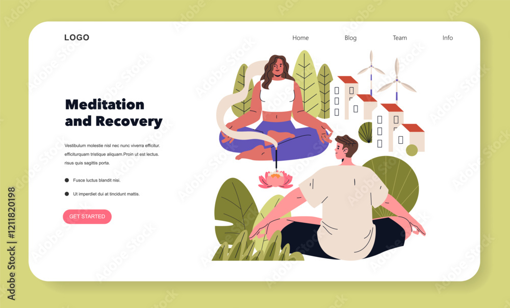 Obraz premium Biohacking. Flat Vector Illustration
