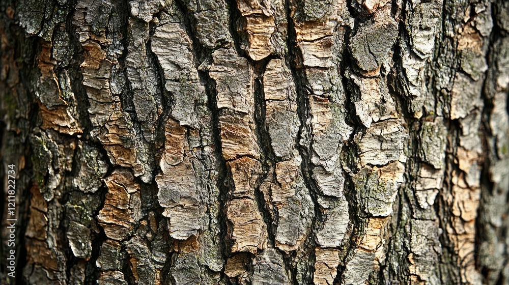 A close-up of tree bark, highlighting the intricate textures and patterns found in nature A close-up of tree bark, highlighting the intricate textures and patterns found in nature
