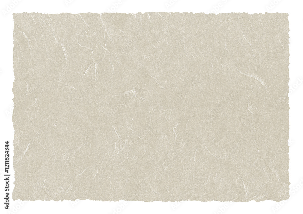 Natural japanese recycled paper texture. Horizontal background