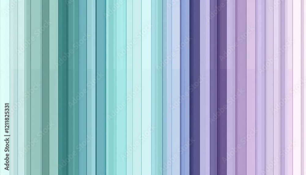 Abstract Vertical Stripes of Teal Purple and White Hues Abstract Vertical Stripes of Teal Purple and White Hues