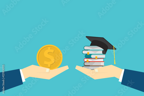 Financial costs and investment in higher education and student loans