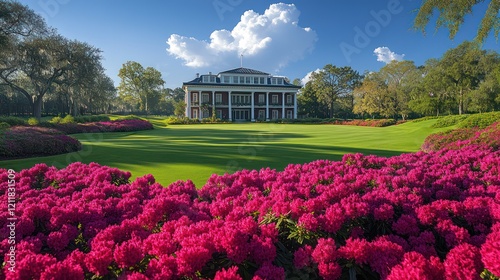 Magnolia Mansion: Serene Golf Course Estate