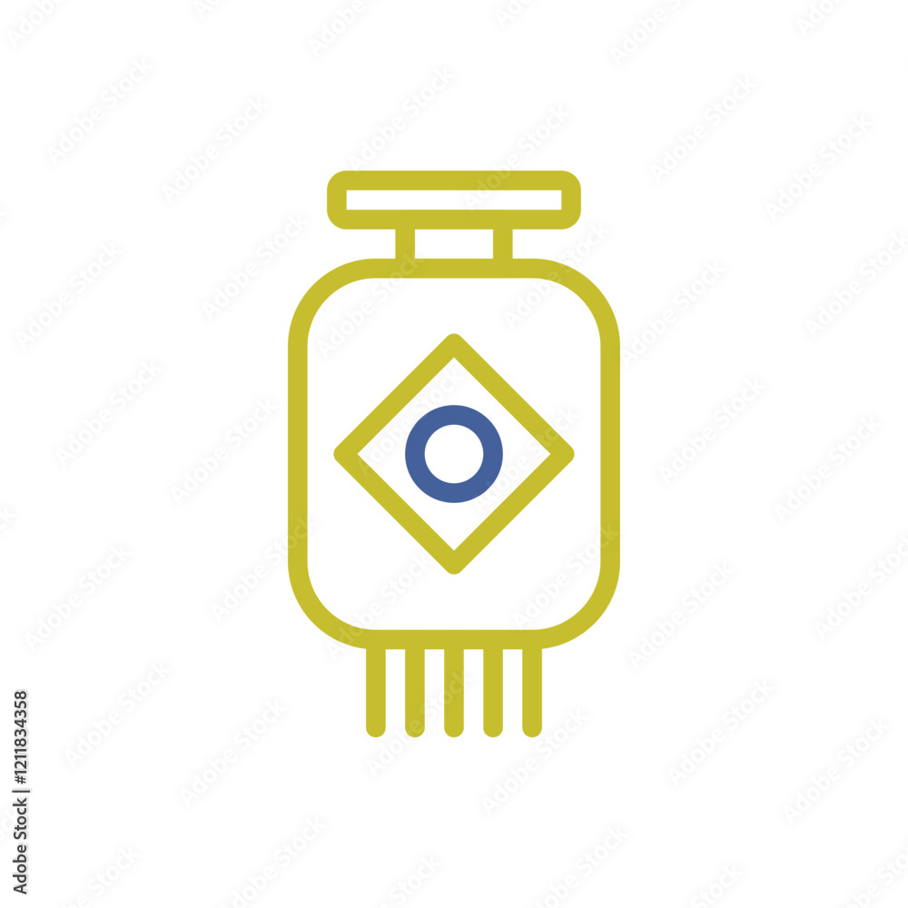 Minimalist Lantern Graphic Icon Design Minimalist Lantern Graphic Icon Design