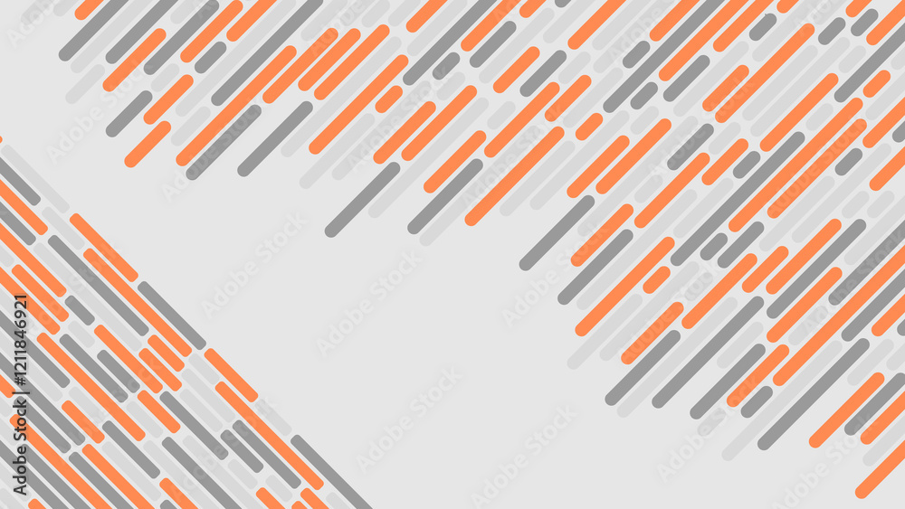 A white background with orange and gray stripes A white background with orange and gray stripes