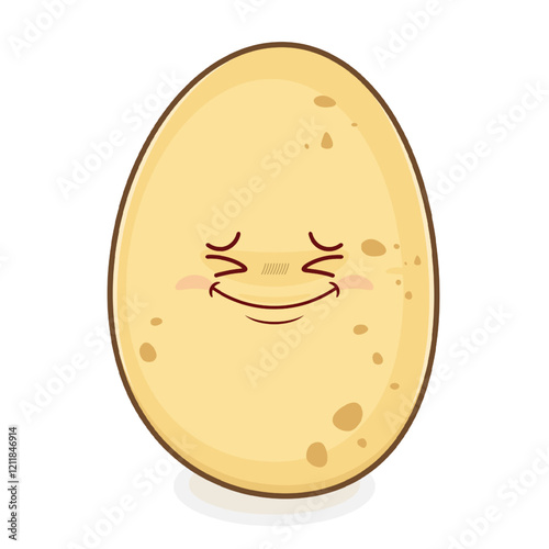 potato hurt face cartoon cute