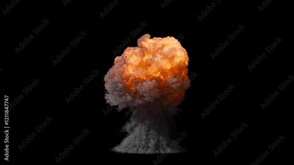 Bomb Explosion vfx