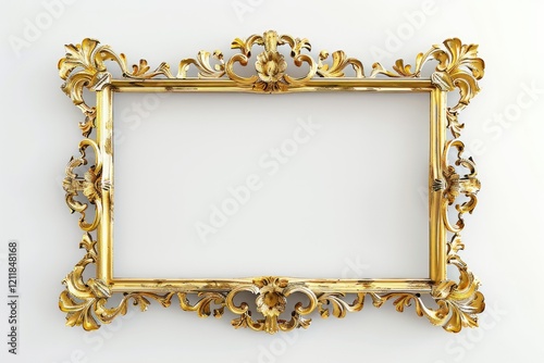 High Resolution Image of Adha Frame Perspective View in White Background