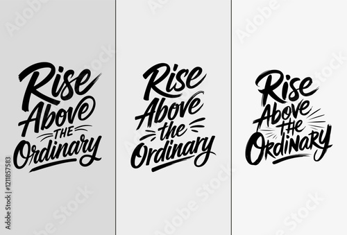 motivational quotes typography poster design set