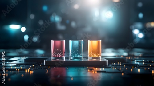 Detailed Quantum Computing Analysis Highlighting the Unique Properties of Hydrogen Isotopes Protium Deuterium and Tritium with Copy Space at the Bottom