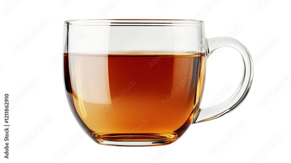 A warm cup of tea on the table invites relaxation and comfort in the afternoon A warm cup of tea on the table invites relaxation and comfort in the afternoon