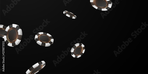 casino background vector illustration for gambling poster banner elegant design