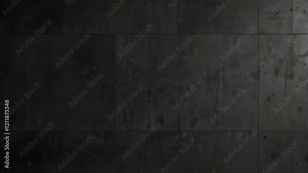 Obraz premium Texture dark concrete floor Generative AI