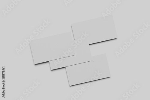 Blank Presentation Mockup white