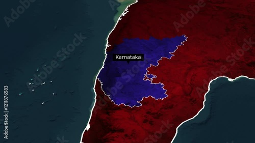 Karnataka Map