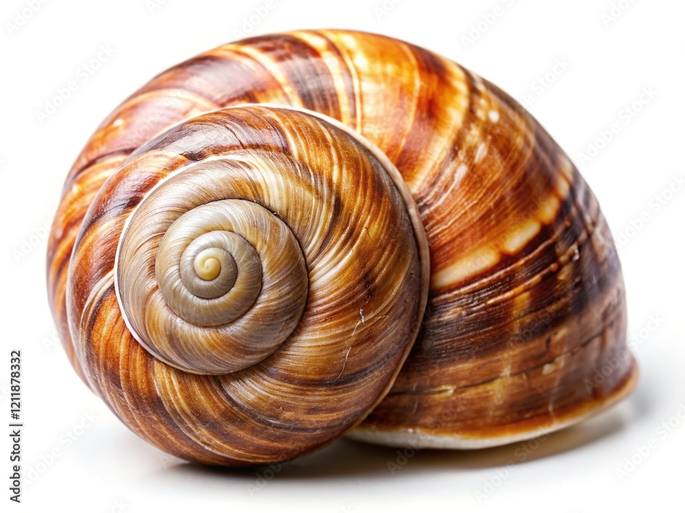 Snail Shell Close-up, High-Resolution, Abstract Macro Snail Shell Close-up, High-Resolution, Abstract Macro