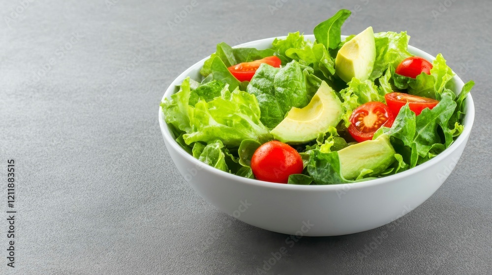 Fresh Salad Preparation Kitchen Counter Food Photography Modern Home Top-Down View Healthy Eating Fresh Salad Preparation Kitchen Counter Food Photography Modern Home Top-Down View Healthy Eating