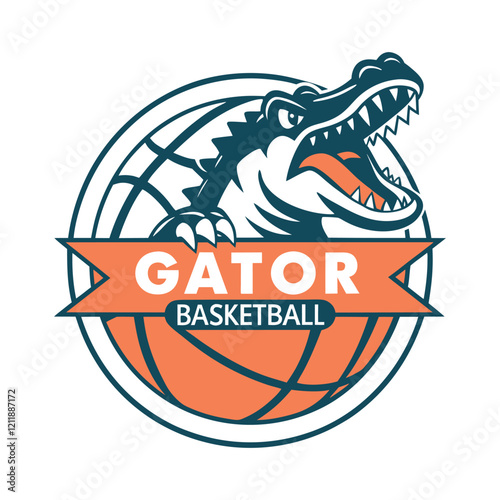 Gator Basketball Logo