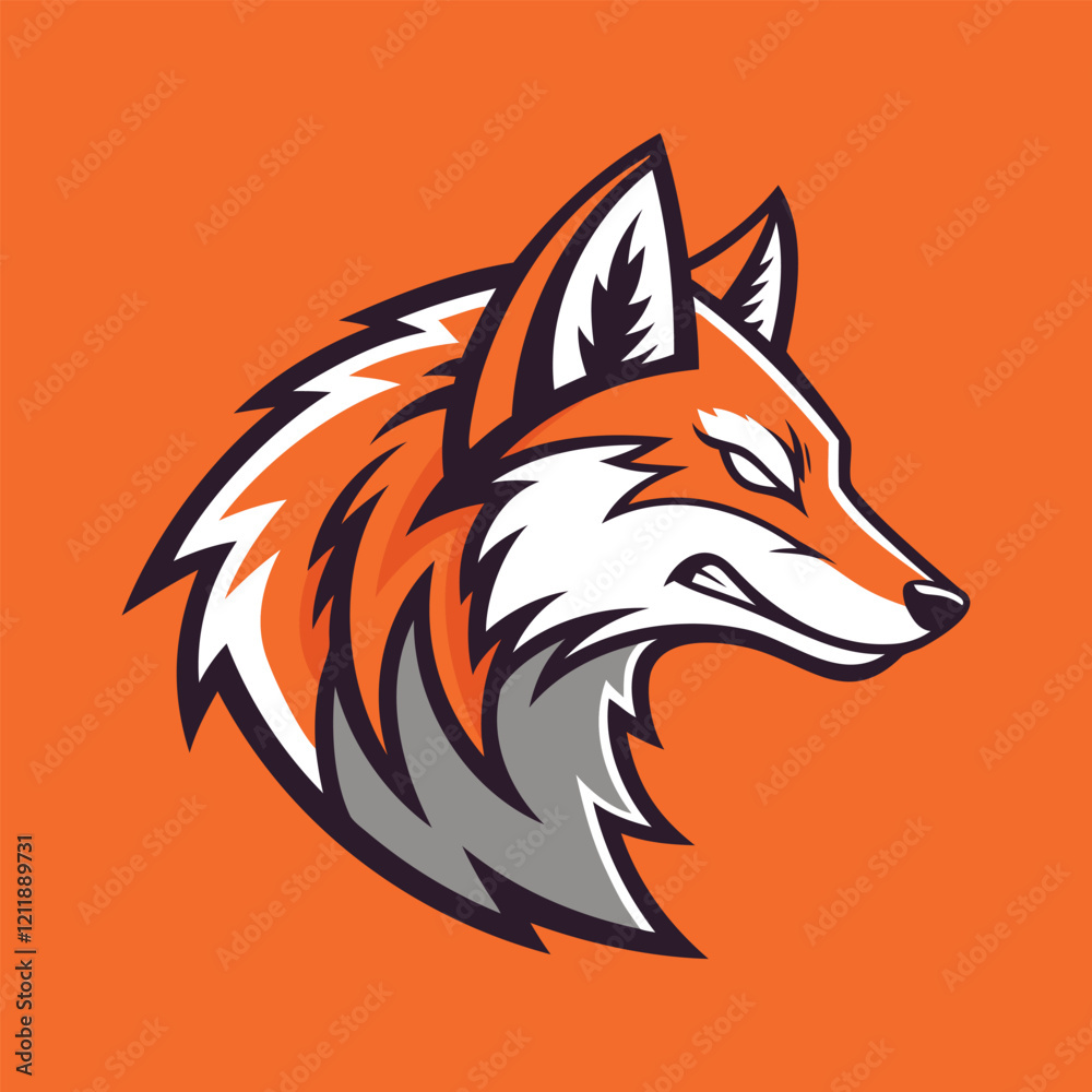 Fox mascot logo Fox mascot logo