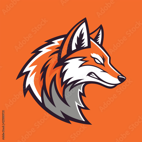Fox mascot logo
