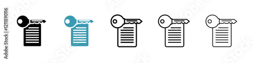 Key takeaway icons in solid black and white colors