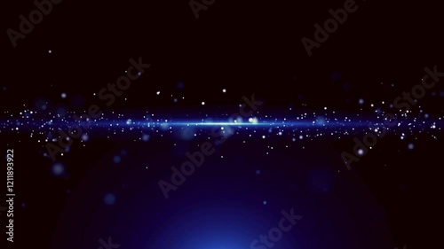 futristic abstract blue background with particles animation video