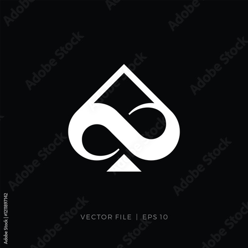 ace or spade infinity  logo