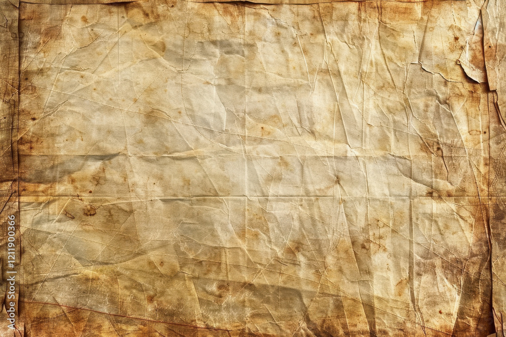 close up horizontal detailed image of an antique and worn blank paper sheet background, mockup space close up horizontal detailed image of an antique and worn blank paper sheet background, mockup space