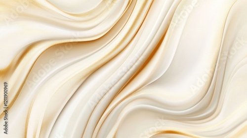 Abstract swirling beige gold marble texture background design