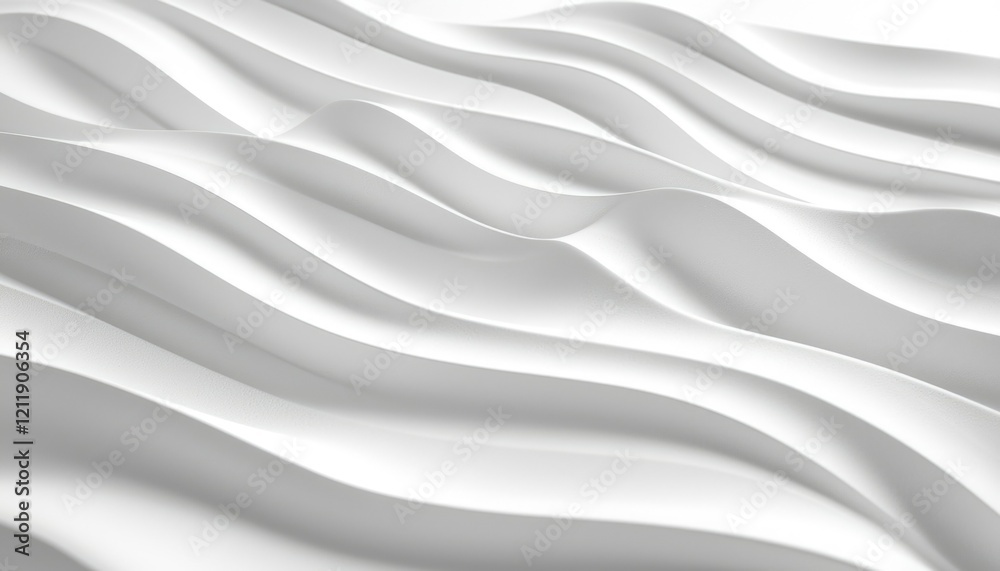 Abstract White Wavy Surface Design Texture Background Abstract White Wavy Surface Design Texture Background