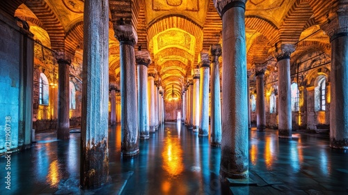 Basilica Cistern: An Architectural Marvel of Istanbul photo