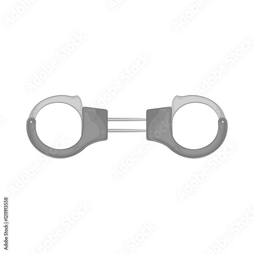 Illustration of handcuffs 