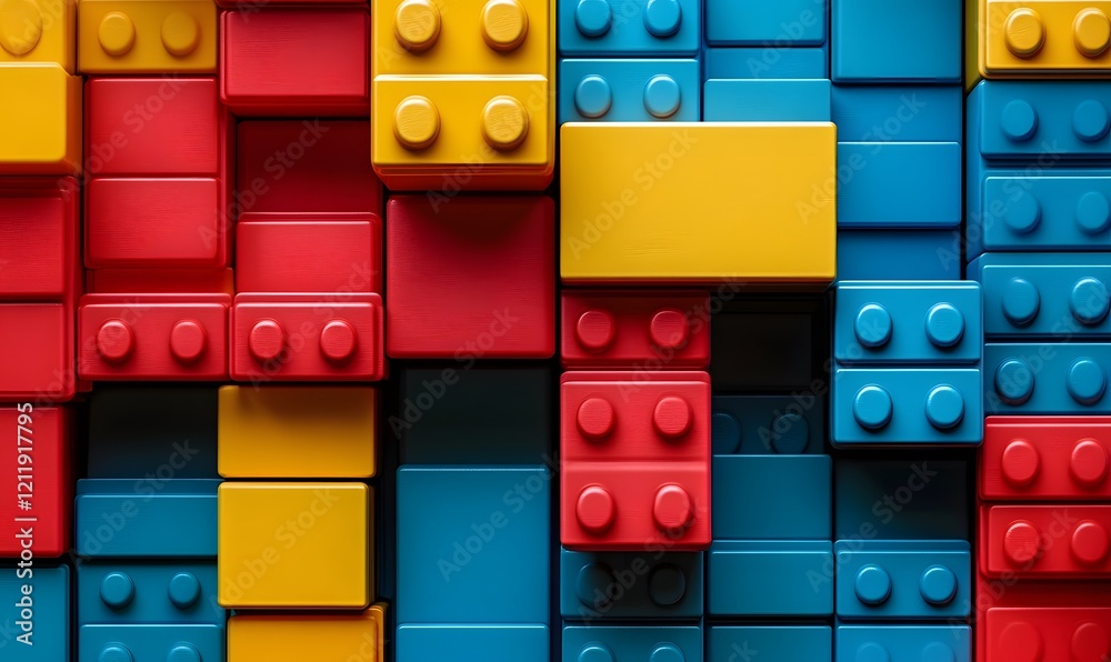 Colorful plastic blocks abstract background texture Colorful plastic blocks abstract background texture