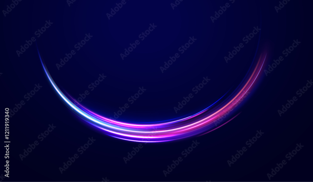 Vector glowing lines air flow effect. Light trail wave, fire path trace line, car lights, optic fiber and incandescence curve twirl. Big data traffic visualization, dynamic high speed, png, effect. Vector glowing lines air flow effect. Light trail wave, fire path trace line, car lights, optic fiber and incandescence curve twirl. Big data traffic visualization, dynamic high speed, png, effect.