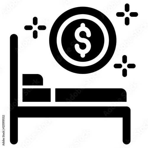 Passive Income Icon Element For Design