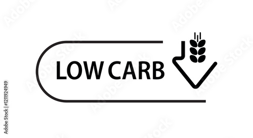 LOW CARB icon	