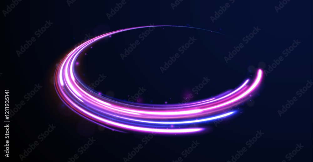 Laser beams luminous abstract sparkling isolated on a transparent background. Abstract background in blue and purple neon glow colors. Png, lens, light, neon, line, blur, beam, ray. Laser beams luminous abstract sparkling isolated on a transparent background. Abstract background in blue and purple neon glow colors. Png, lens, light, neon, line, blur, beam, ray.