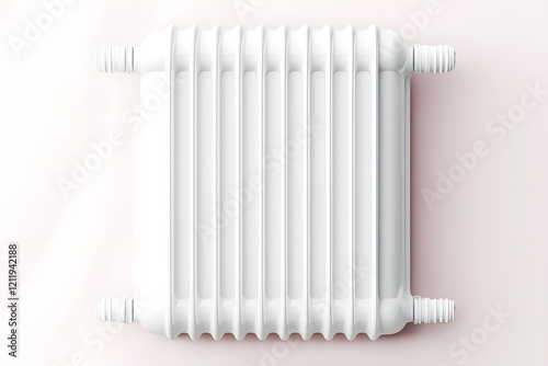 Wallpaper Mural White modern radiator convector heating isolated on white background Torontodigital.ca