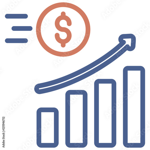 Income Icon Element For Design