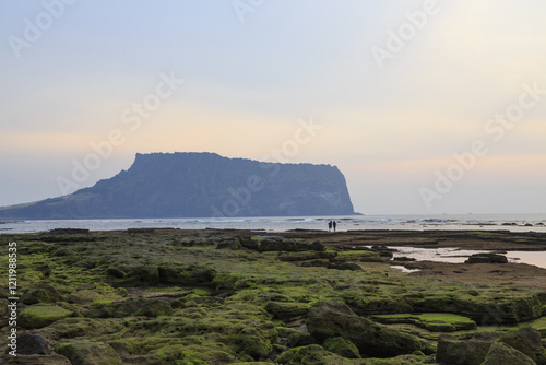 Fotografie 파래,갯바위,바다,커플,광치기해변,성산일출봉,성산읍,서귀포시,제주도